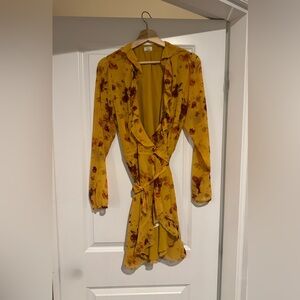 Wilfred Mustard Yellow Fabric